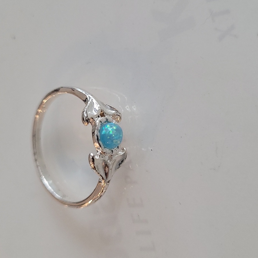 Double Mermaid Tail Ring 7/8